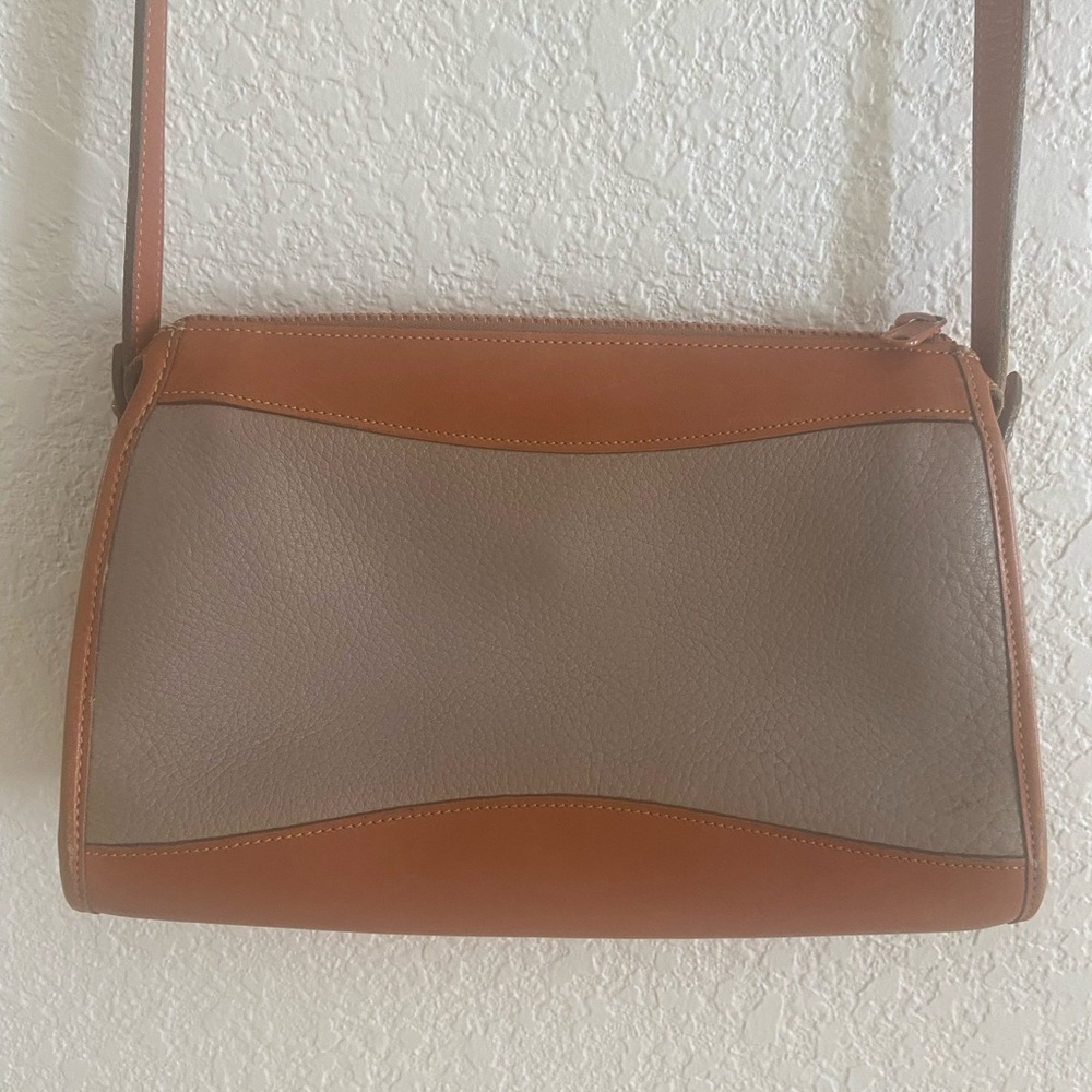 Dooney & Bourke Vintage 80s Shoulder Crossbody Leather Bag - Picture 5 of 13